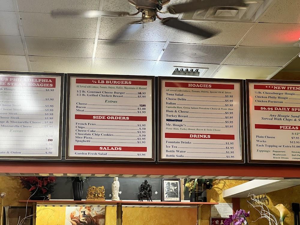 Mr. Hoagies Menu image 1