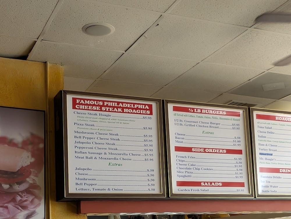 Mr. Hoagies Menu image 4